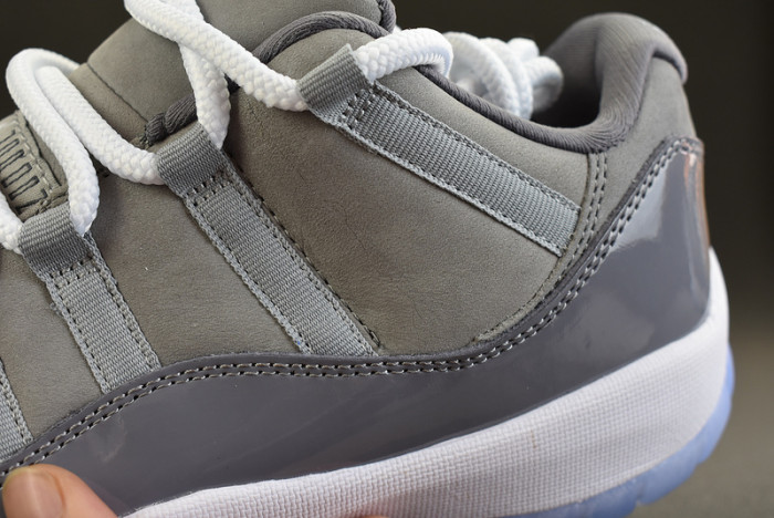 air jordan 11 low cool grey 528895-003