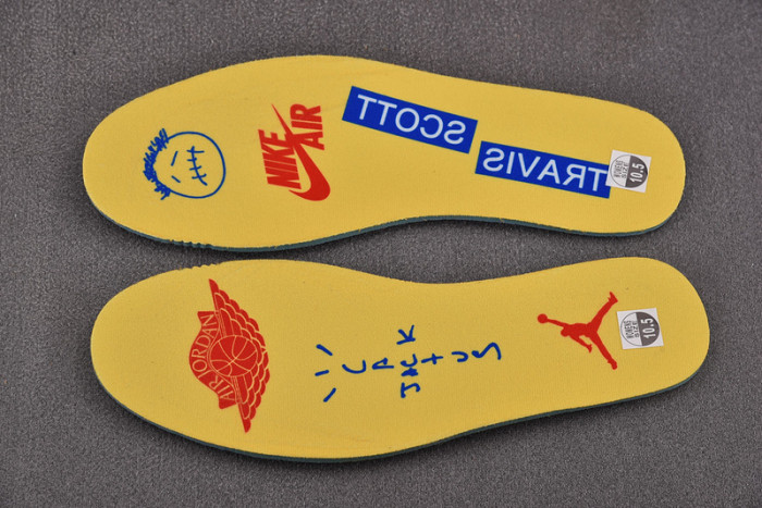 travis scott x air jordan 1 low og “canary” dz4137-700