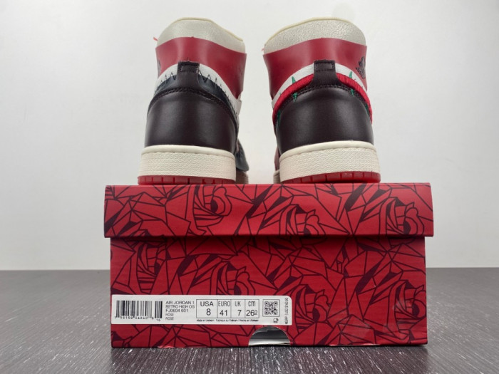 air jordan 1 high zoom air cmft 2 teyana taylor a rose from harlem fj0604-601