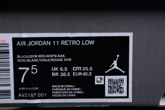 air jordan 11 retro low 72-10 av2187-001