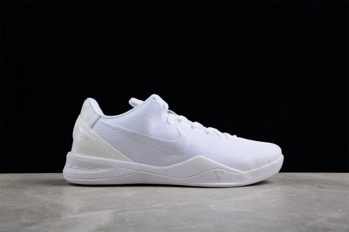 nike kobe 8 protro "triple white" fj9364-100