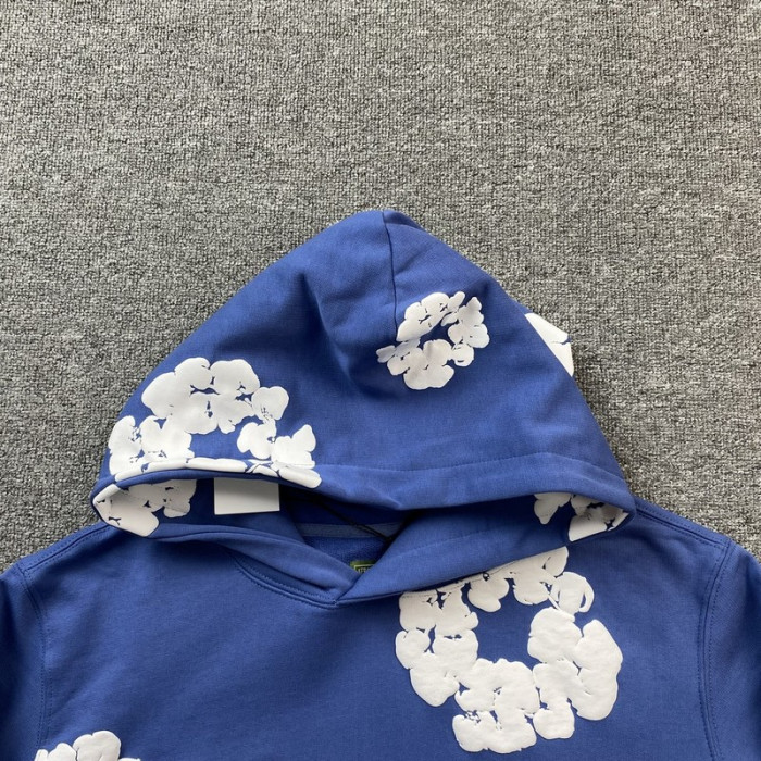 denim tears hoodie blue dt03