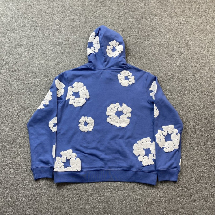 denim tears hoodie blue dt03