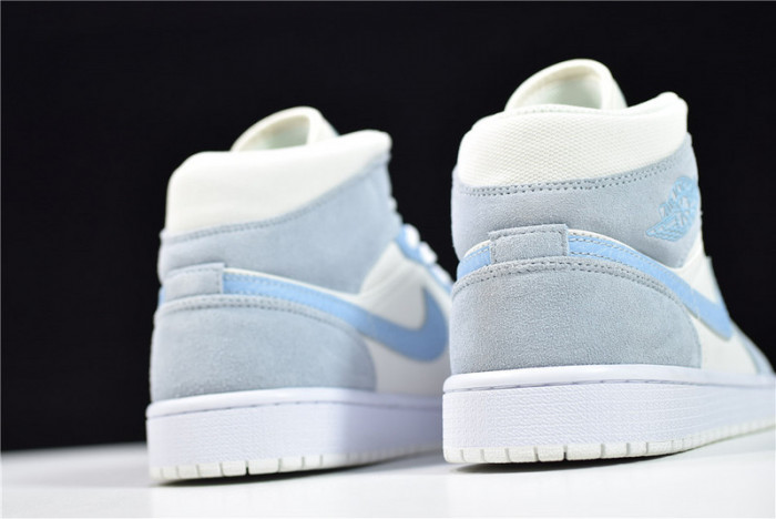 airjordan 1 mid mixed textures blue da4666-100