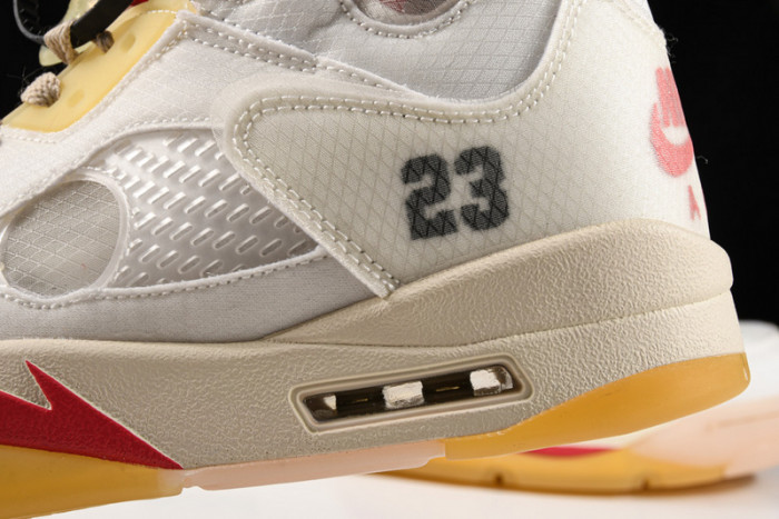ofw air jordan 5 ice cream colorway ct8480-002