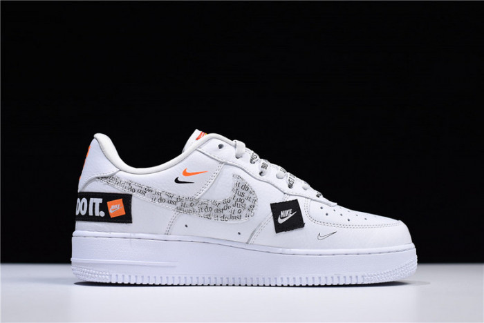 nike air force 1 07 just do it pack white ar7719-100