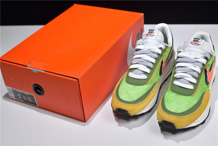 sacai x nike ldv waffle green gusto bv0073-300