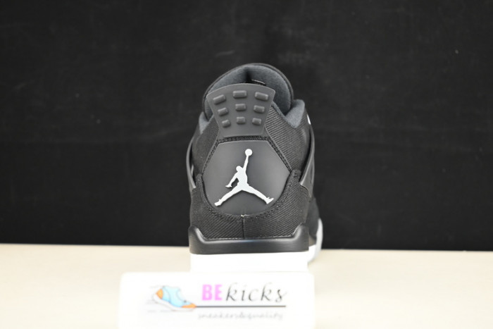 air jordan 4 “black canvas” dh7138-006