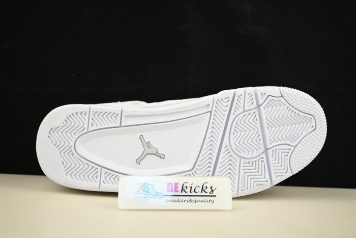 air jordan 4 retro “pure money” white 308497-100