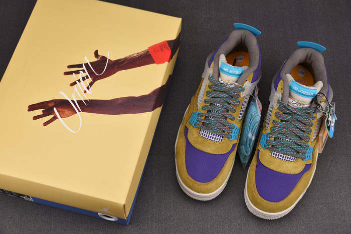 union x air jordan 4 “desert moss” dj5718-300