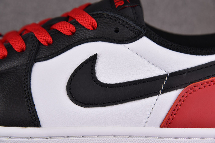 air jordan 1 low og "black toe" cz0790-106