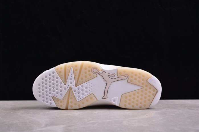 air jordan 6 retro gold hoops (women