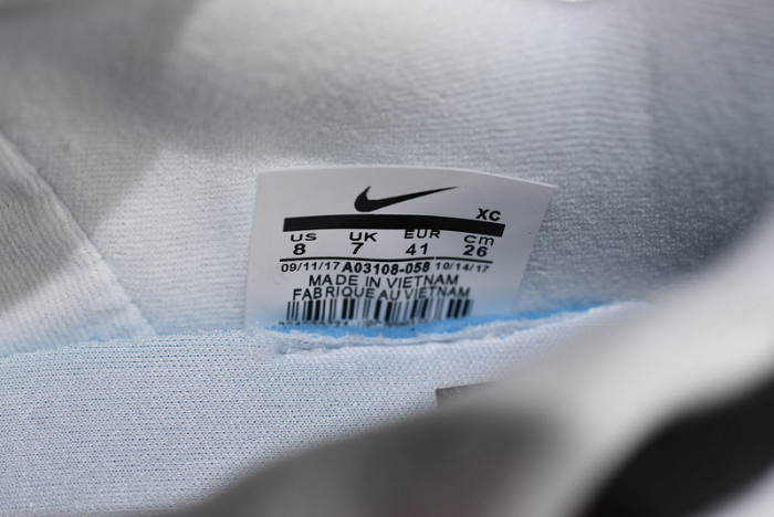 ofw x nike m2k tekno white, black & team orange a03108 058