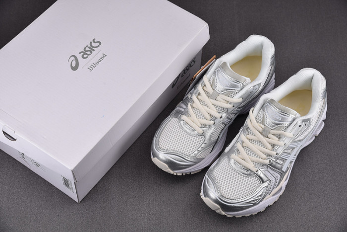 As*ic*s gel-kayano 14 jjjjound silver white 1201a457-100