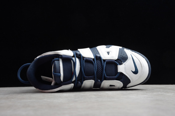nike air more uptempo “olympic” white/midnight navy 414962-104