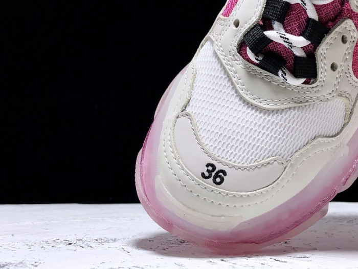 triples trainer clear sole sneakers 3000016