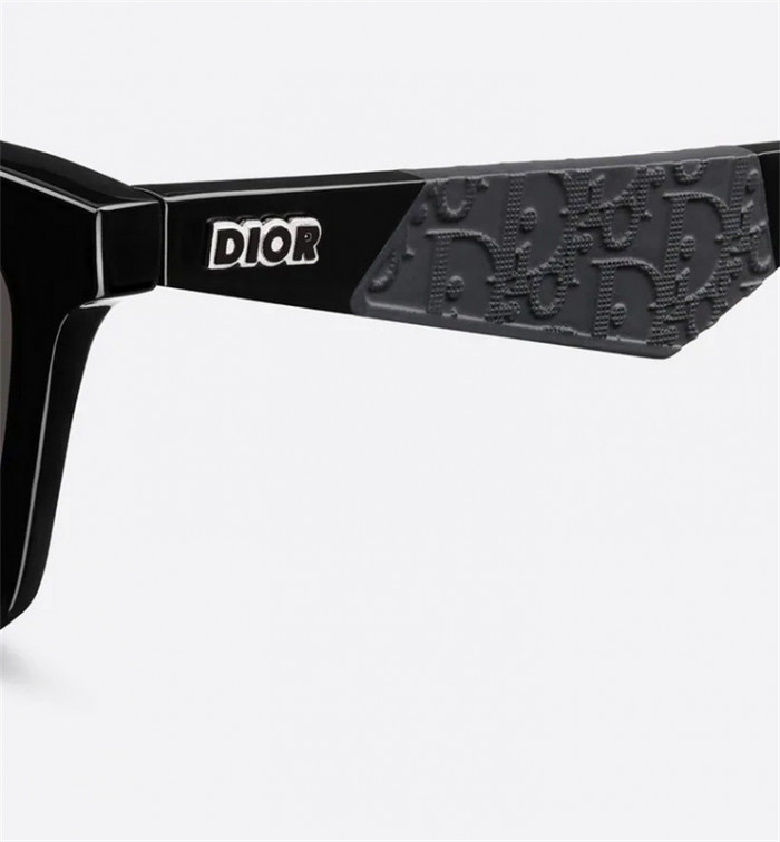 dio*rb27 s11 black rectangular sunglasses