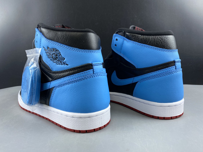 air jordan 1 unc to chicago cd0461-046