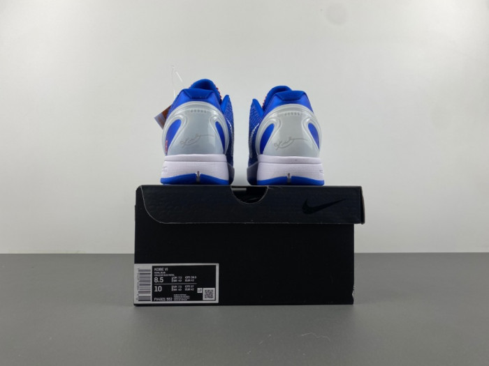 nike kobe 6 protro white blue fv4921-552