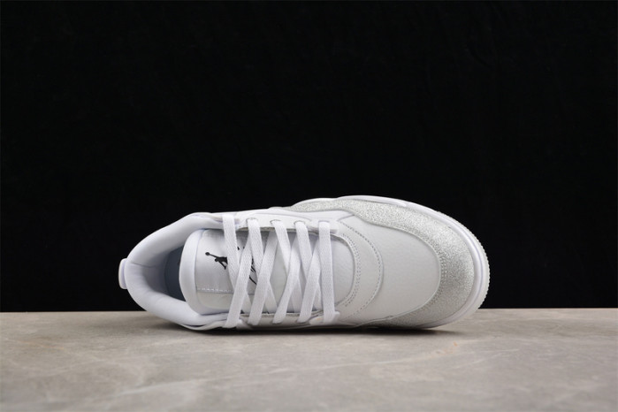 air jordan 4 rm wmns white metallic silver hq3441-111