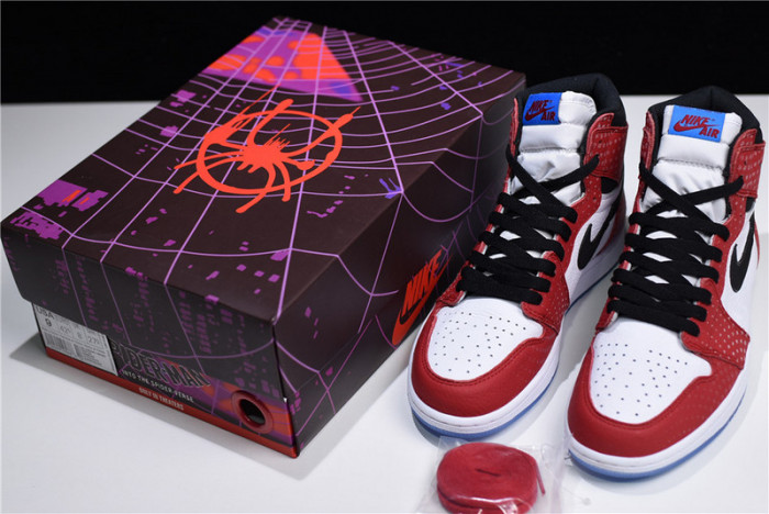 air jordan 1 retro high spider-man 555088-602