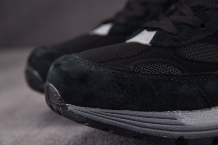 new balance 992 miusa black grey m992bl