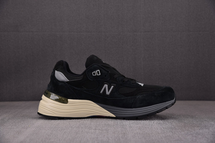 new balance 992 miusa black grey m992bl