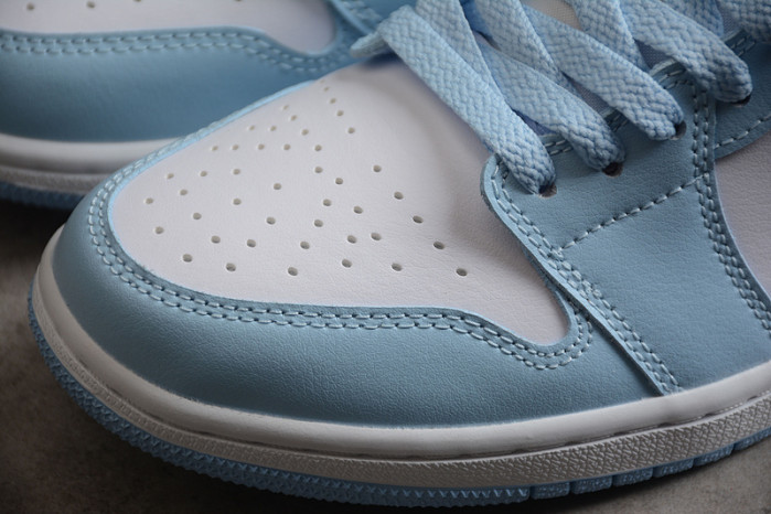 air jordan 1 low white ice blue dc0774-141