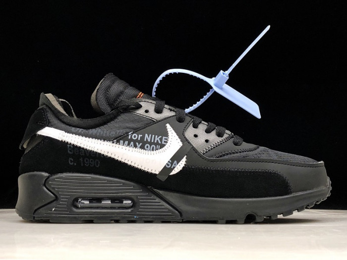 ofw nike air max 90 black aa7293-001