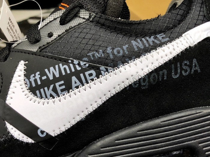 ofw nike air max 90 black aa7293-001
