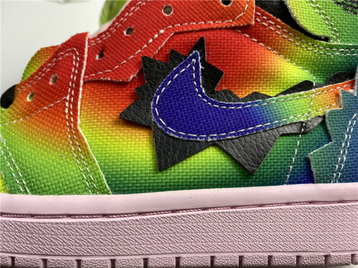 air jordan 1 retro high og "j balvin" multi-color dc1786-125