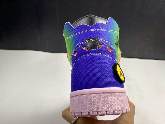 air jordan 1 retro high og "j balvin" multi-color dc1786-125