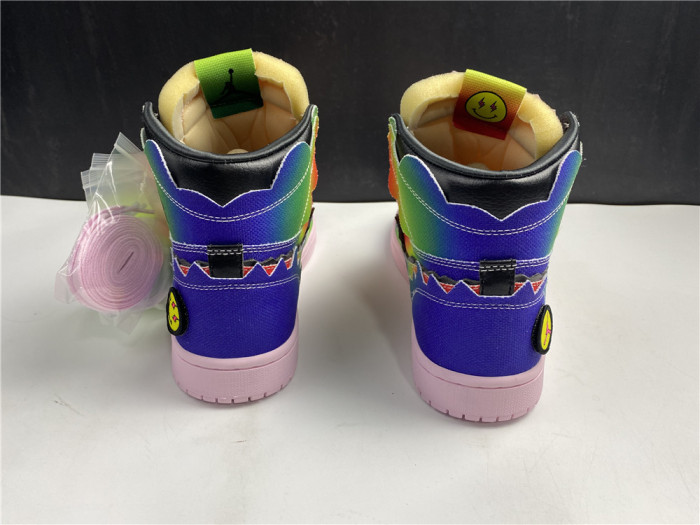 air jordan 1 retro high og "j balvin" multi-color dc1786-125