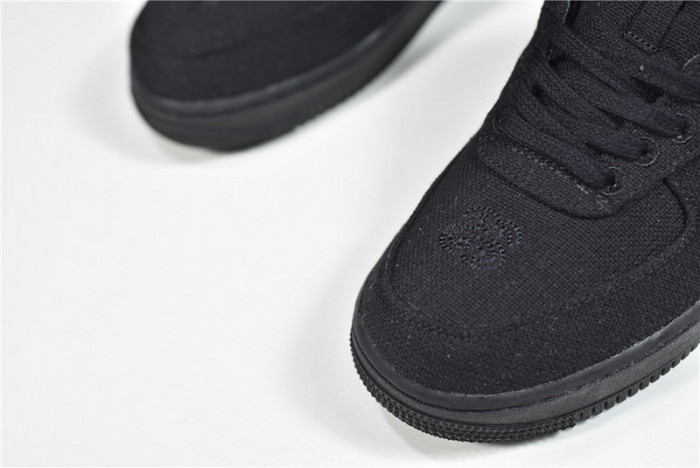 nike air force 1 low stussy black cz9084-001