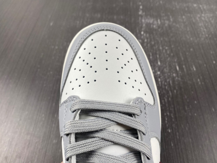 nike dunk low pale ivory redwood dd1503-122