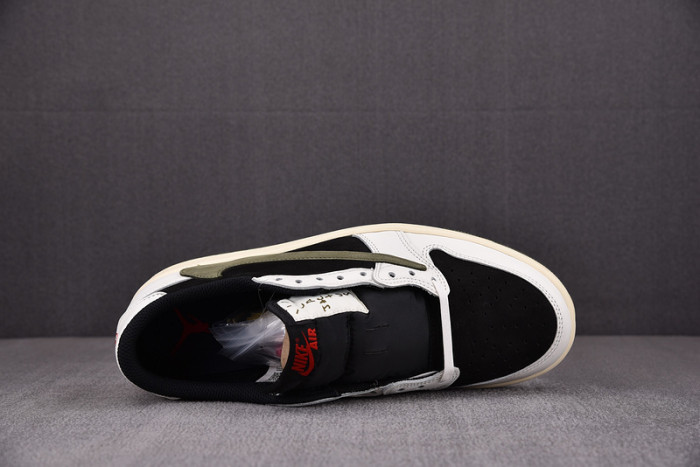 travis scott x air jordan 1 low og “olive” dz4137-106