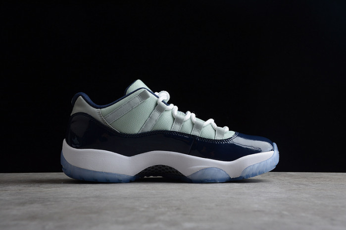 air jordan 11 retro low georgetown 528895-007