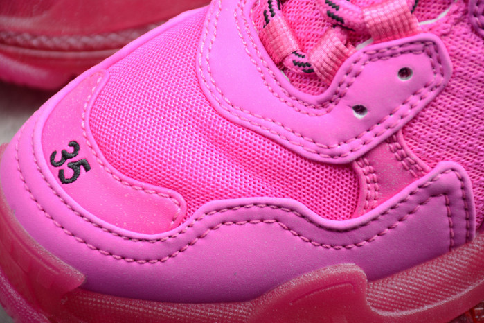 triples trainer clear sole sneakers 3000014