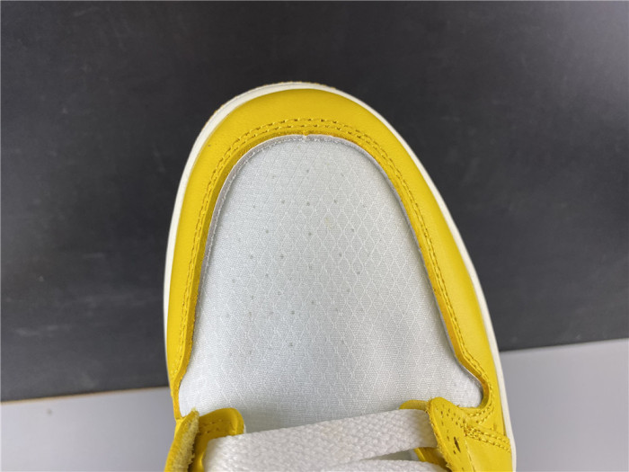 ofw air jordan 1 retro yellow white aq0818-149