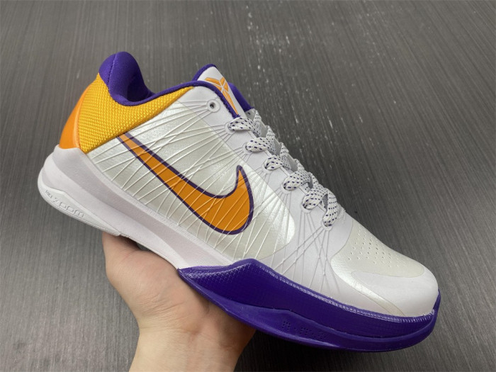 nike kobe 5 lakers 386430-102