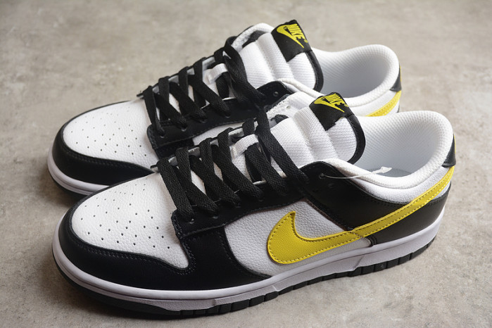nike dunk low black yellow fq2431-001