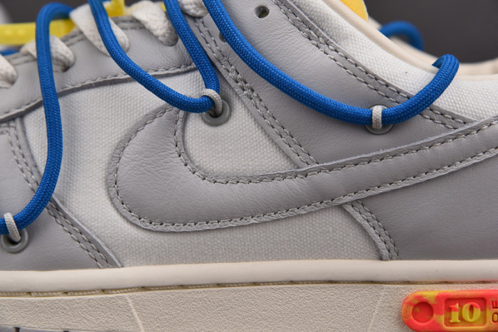 nike dunk low ofw lot 10 dm1602-112