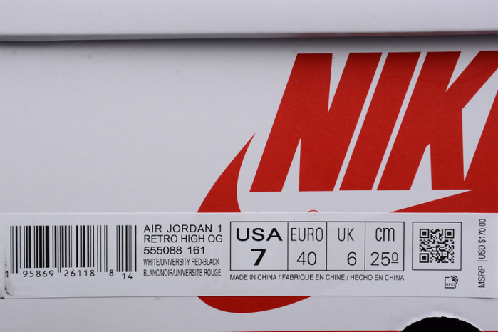 jordan 1 retro high og heritage 555088-161