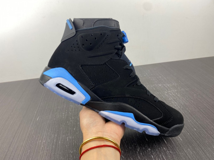 air jordan 6 retro “university blue” mens 384664-006