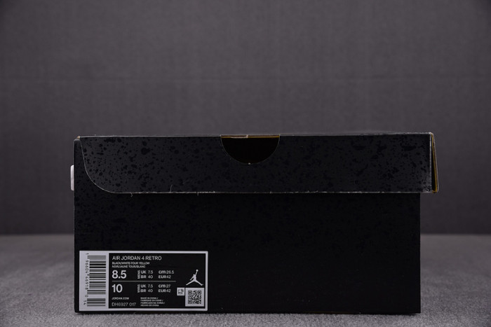 air jordan 4 retro "thunder" dh6927-017