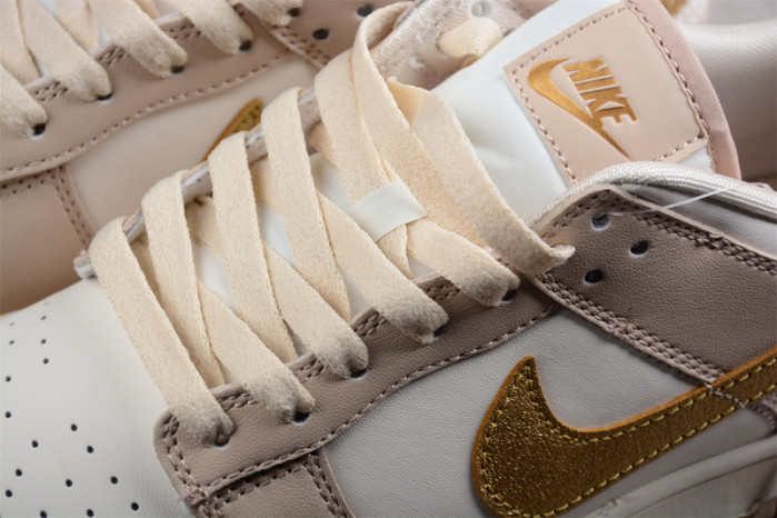 nike dunk low phantom metallic gold dx5930-001