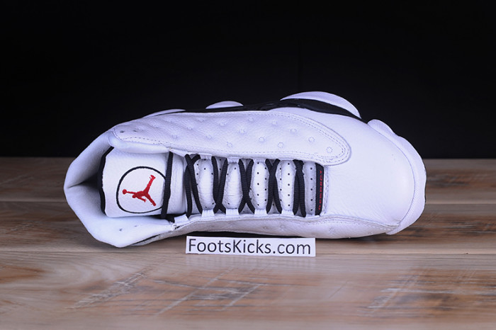 air jordan 13 retro sngl day "love and respect" black/ white mens 888164-112