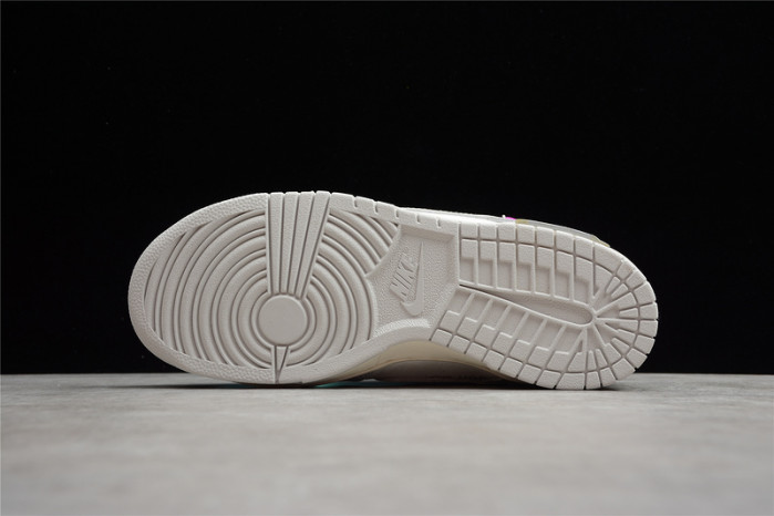 nike dunk low ofw lot 21 dm1602-100