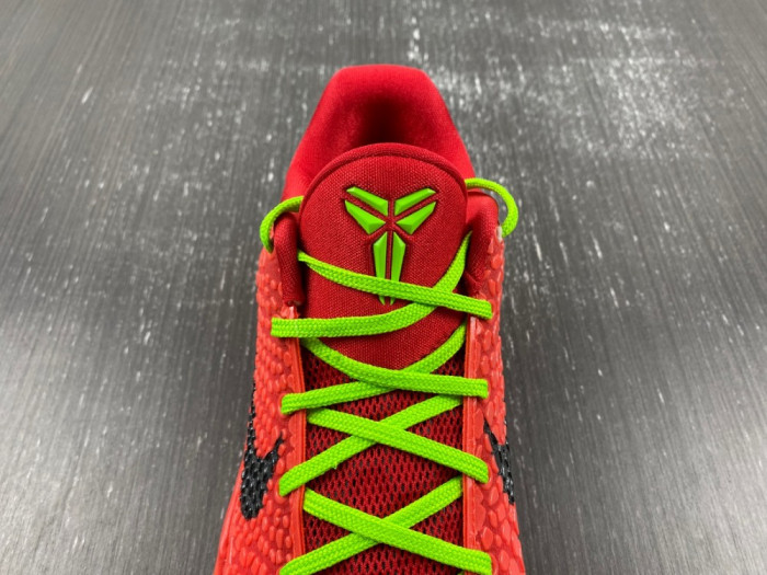 nike kobe 6 protro ‘reverse grinch’ fv4921-600