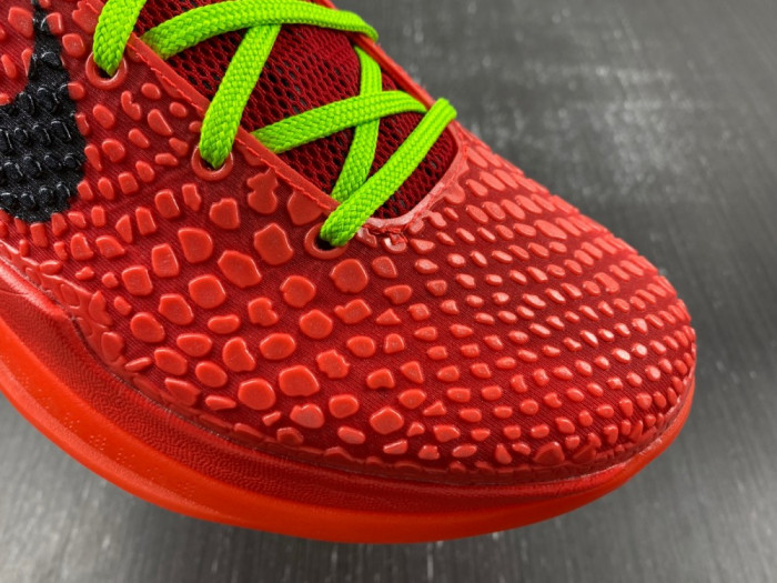 nike kobe 6 protro ‘reverse grinch’ fv4921-600